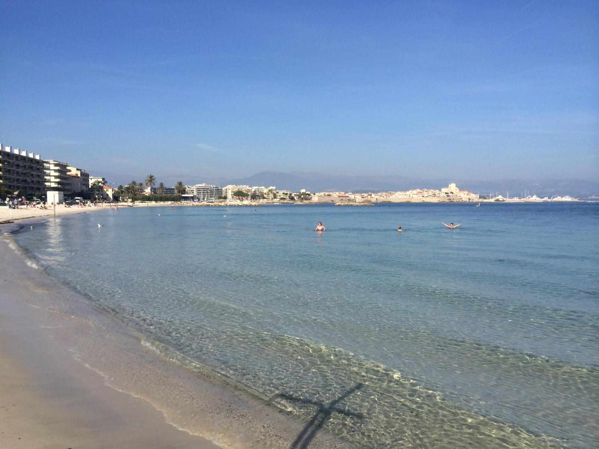 3 Pieces Vue Mer - Clim - 5 Min De La Plage A Pied Antibes Exterior foto